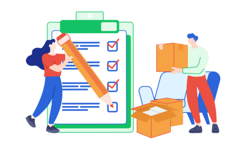 Umzugs Checkliste für den Umzug Bern, Personen planen und packen Umzugskartons.