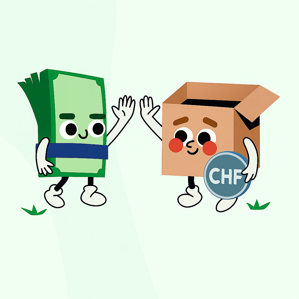 Illustration zu Umzug Thun mit Kostenvergleich, faire Preise durch eine Umzugsfirma Thun.